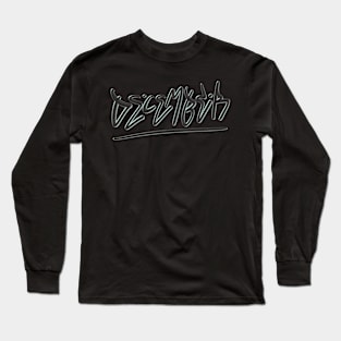 December Bubble graffiti Long Sleeve T-Shirt